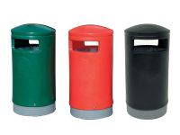 75L Hooded Top Litter Bin