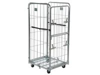 4 sided demountable roll cage container 1700mm high