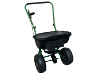 27kg Broadcast Salt Spreader, With Rain Cover - 22L
