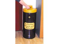Battery Recycling Bin - Be Positive!