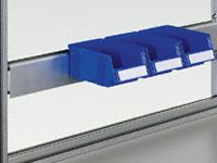 Bin Rail for TPH Workbeches