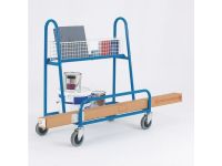 Sheet Material trolley - fixed supports & basket