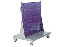 Double Sided Louvre Panel Trollies for NextGen Storage Bins
