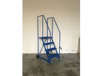 4 Tread Industrial Safety Steps inc Platform