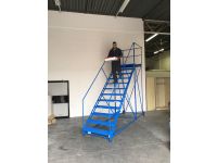 Easy Slope Safety Steps, 10 treads