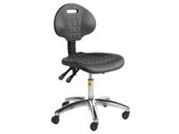ESD polyurethane operator chair with castor base