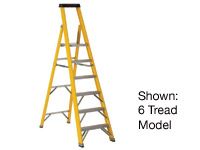 Fibreglass Platform Stepladder - 10 tread