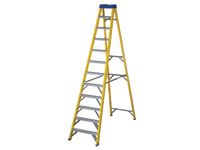 Fibreglass Swingback Stepladder - 12 tread