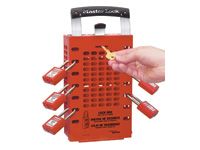 Group lockout key cabinet, 3 keys/12 locks