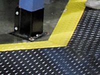 Inner corner for ErgoDeck anti-fatigue matting