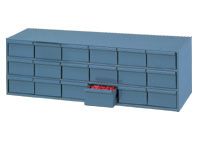 Durham mfg Modular drawer unit with 18 drawers