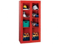 Viewcab with 3 adjustable steel shelves