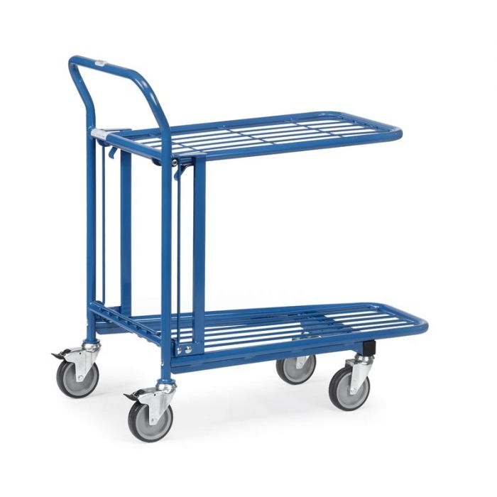 Buy Fetra Warehouse trolley with double platform 300kg now