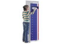 15 Steel Door Garment Locker - Biocote Protected