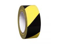 Proline Self adhesive floor marking tape, Black/Yellow