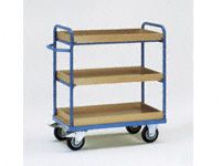 Fetra 3-shelf H/D Tray Trolley 1200x800mm L x W
