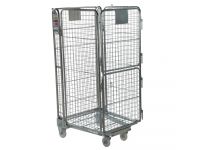 4-sided split gate roll cage container 1690 high