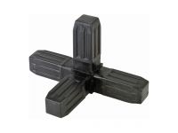 4 way angle joint 25mm square tube connector