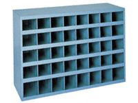 Durham mfg 40 Compartment Heavy Duty Steel Small Parts Bin Unit