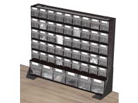 497mm H Bott Bench Storage Rack c/w Storage Compartments