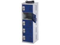 5 Door Half Height Laptop Charging Locker - 300mm D