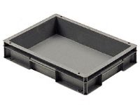 6 Litre Euro Stacking Container - Solid Sides