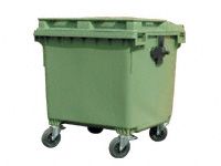 660 litre 4 Wheeled Standard Refuse Bin