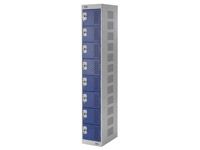 8 Door, Single Socket Tool Charging Lockers - 300mm D