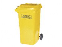 80 litre 2 Wheeled Clinical Waste Container