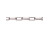 8mm Barrier Chain Steel/Galvanised 52mm x 15mm Links10m