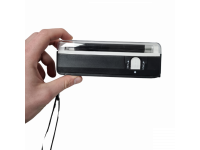 Compact hand held UV scanner