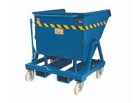 Lift Truck Tipping Skip with Wheels 450ltr Capacity