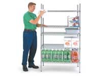 Additional Shelves for Livewire Shelving Bays - 450mm Deep