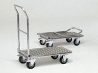 Aluminium Folding Trolley, maxi model, 150kg cap.
