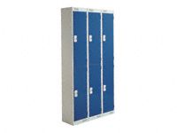 Link 51 Medium Duty Locker 1800x300x300 2 Compartment - Nest 3