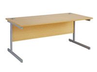 Cantilever Rectangular Desk 1200 mm L