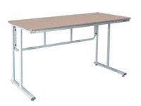 Cantilever Workstations - MDF Worktops