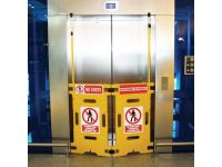 Elevator safety guards / barriers (pair)