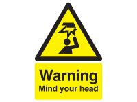 Danger Mind Your Head Warning Signs