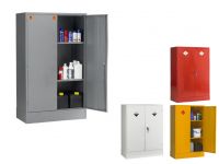 Double Door 2 Shelf COSHH Hazardous Storage Cabinets