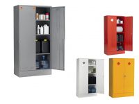 Double Door 3 Shelf COSHH Hazardous Storage Cabinets