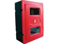 Double extinguisher cabinet