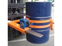 Forklift Drum Tilter, looped chain, 360kg capacity