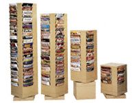 Durham mfg 92 - pocket steel rotary literature rack