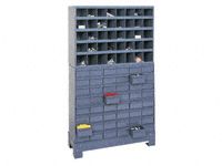 Durham mfg 653-95 Modular 48-drawer cabinet with 40 parts bin