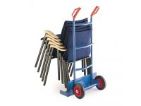 Economy Chair Carrier Trolley, cushion tyres,