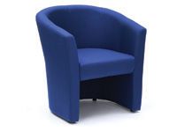 Encounter upholstered single tub seat