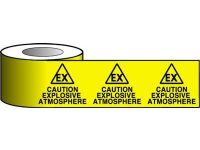 Explosive Hazard Printed Warning tape