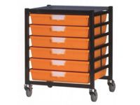 Extra Wide Tray Single Shelving System 740mm H