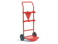 Fire extinguisher trolley